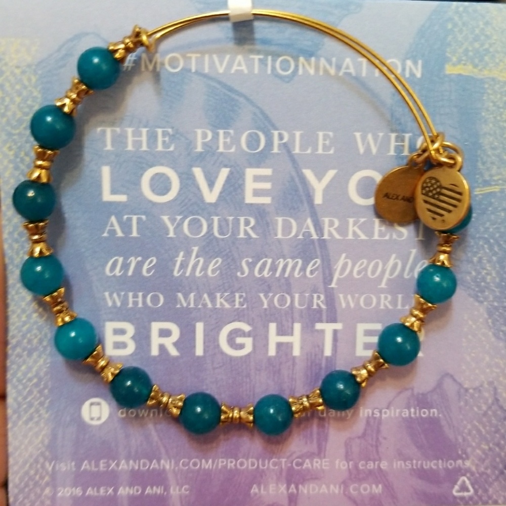 Alex and Ani Marina Harbor Beaded Bangle